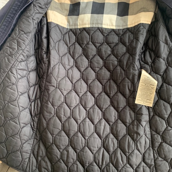 Burberry Brit Navy Fenton Trench - Picture 6 of 9